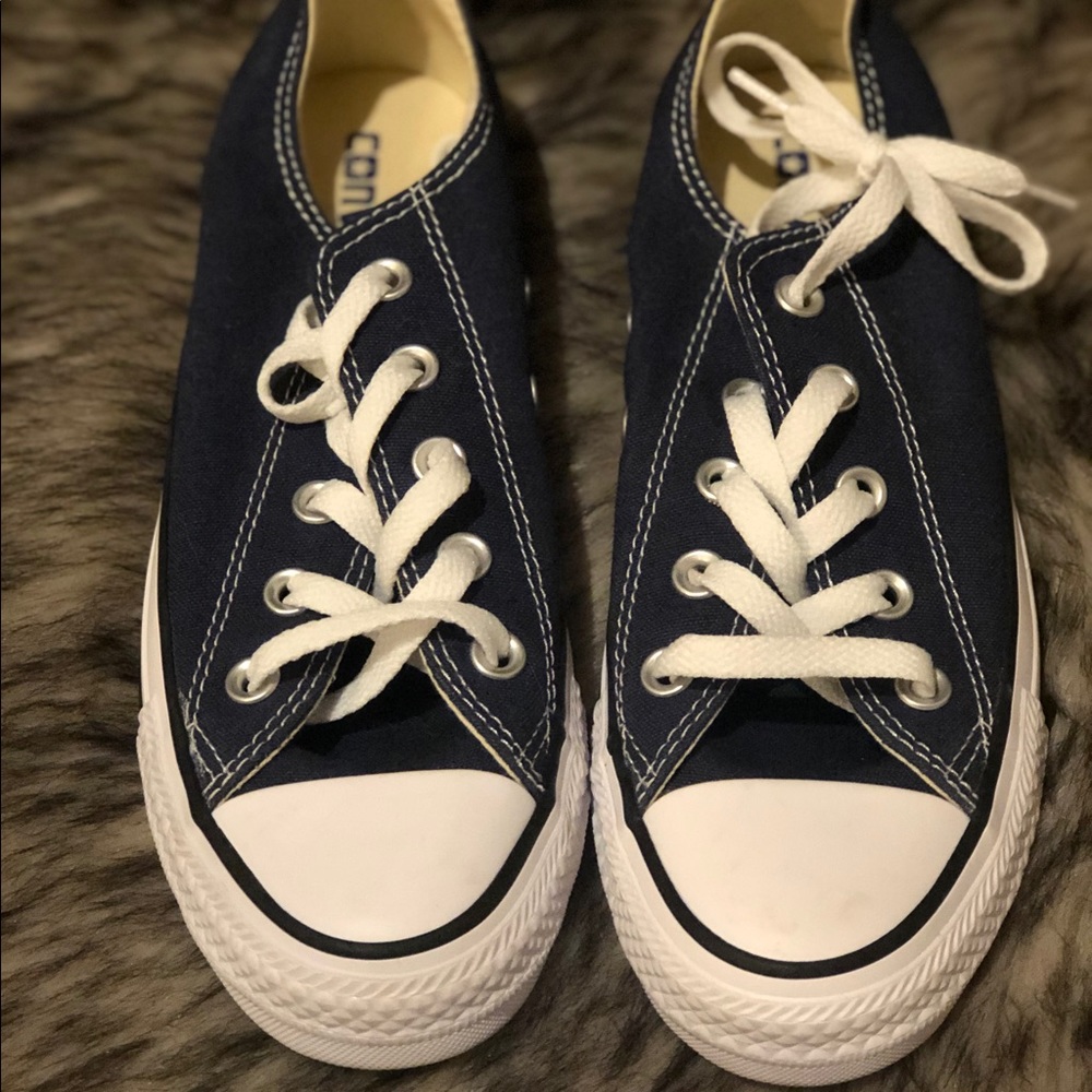 Navy Blue Converse